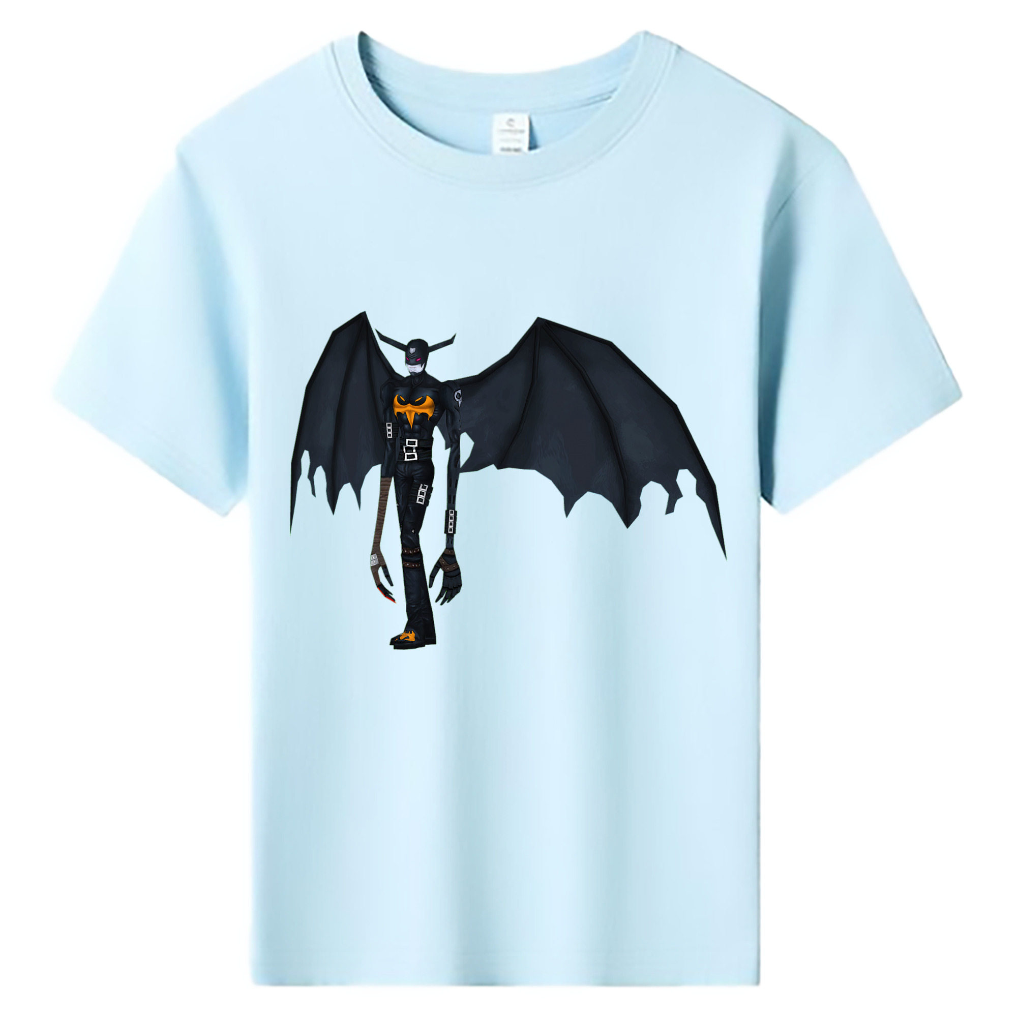 （画像用） Digimon デジタルモンスター/デジモン 綿100％キッズTシャツ（フロントプリント）